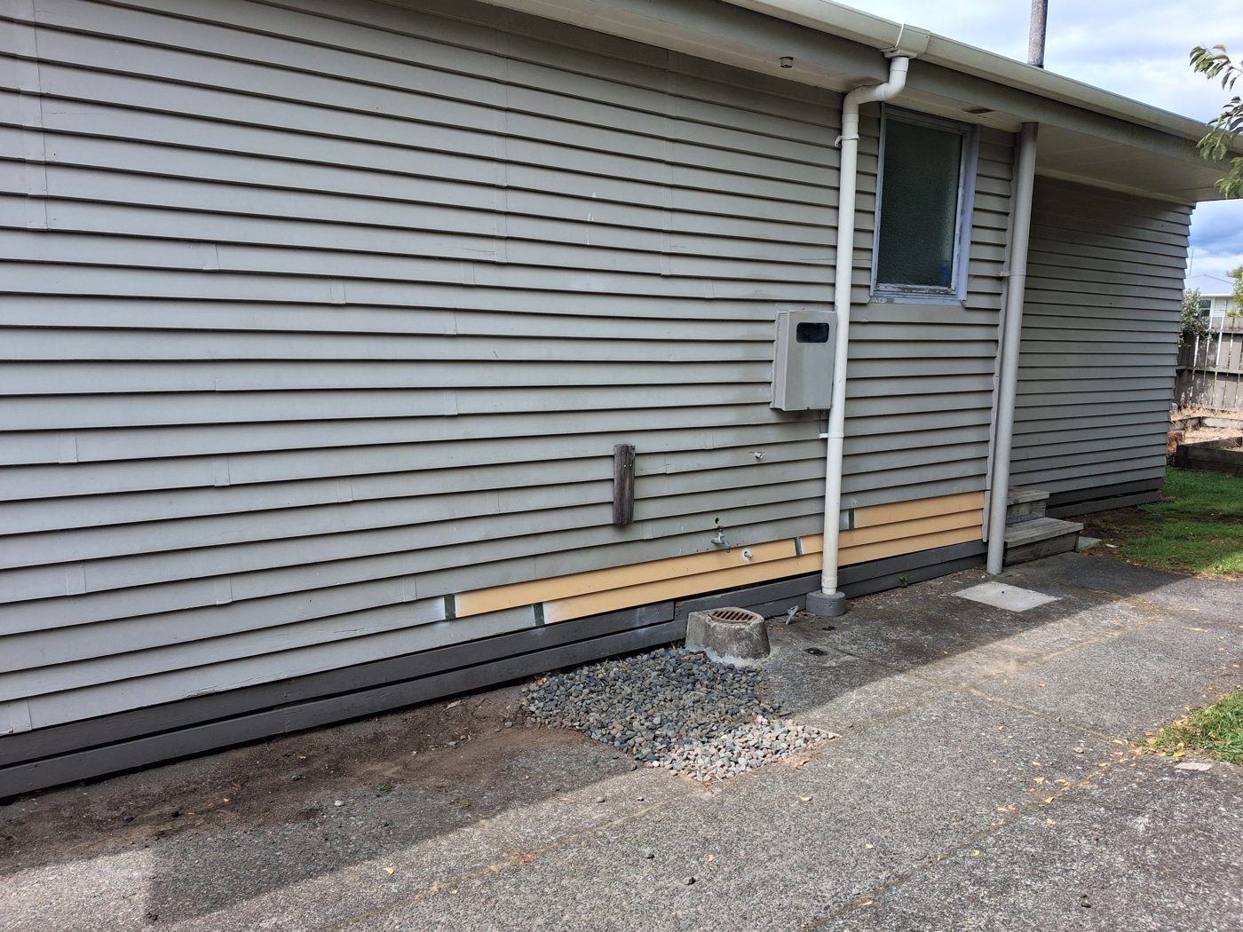 Weatherboard replacement — Turangi